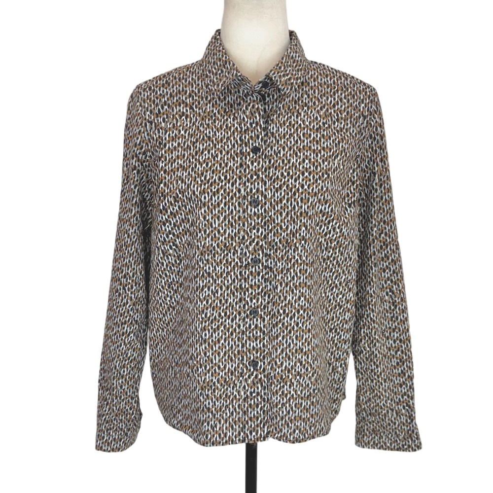 COS speckle-dot shirt